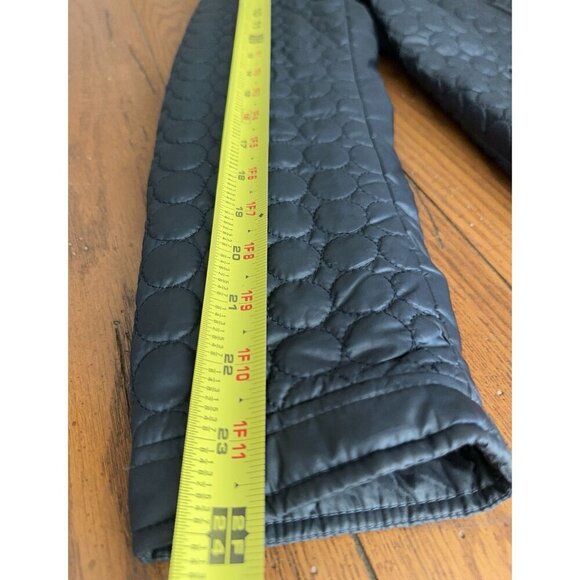 Laundry by Shelli Segal Ws Small Jacket Navy Lightweight Full Zip Quilted Hooded - Picture 12 of 14